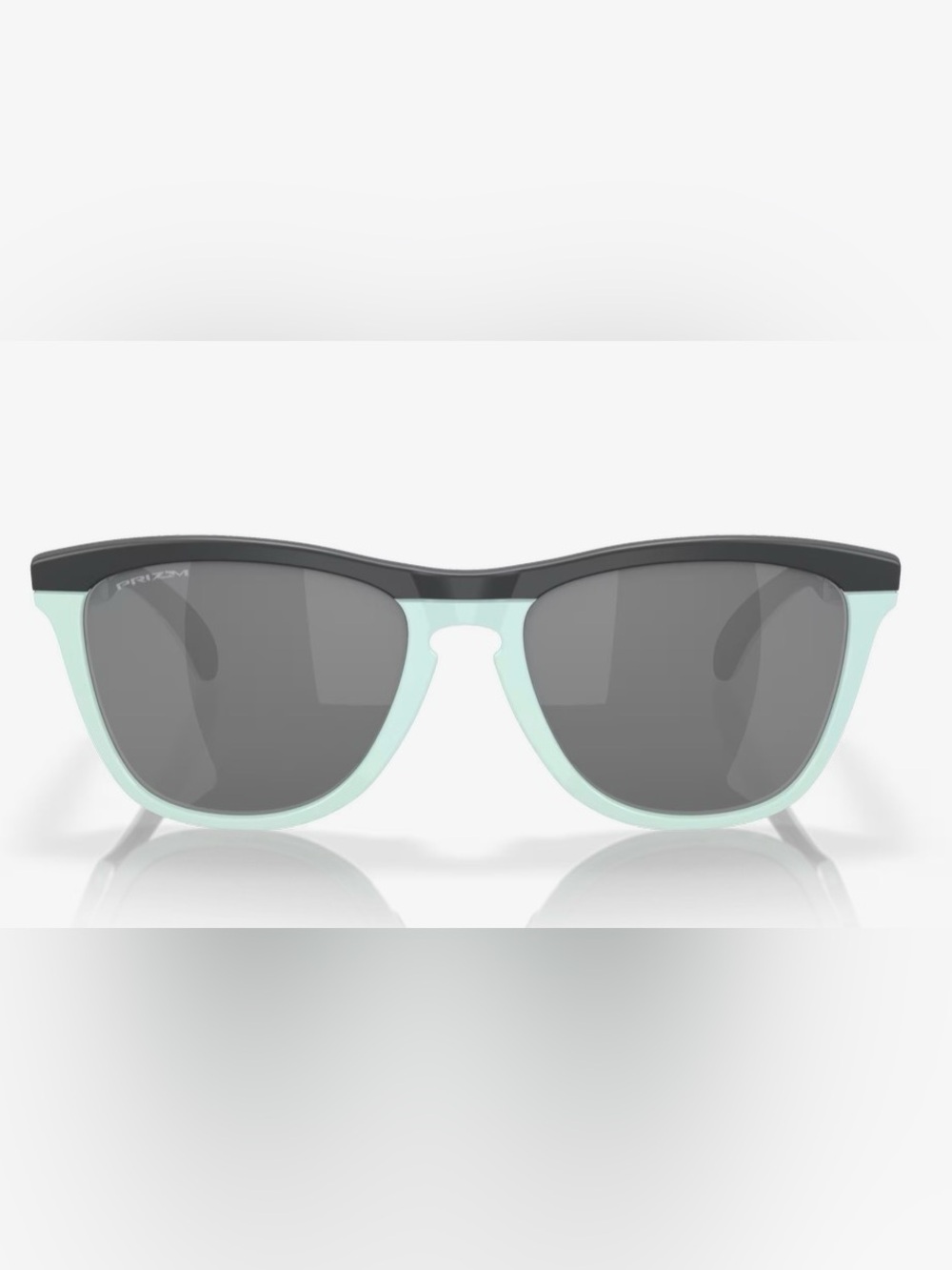 Oakley Two-Tone Black and Mint Green Sunglasses
